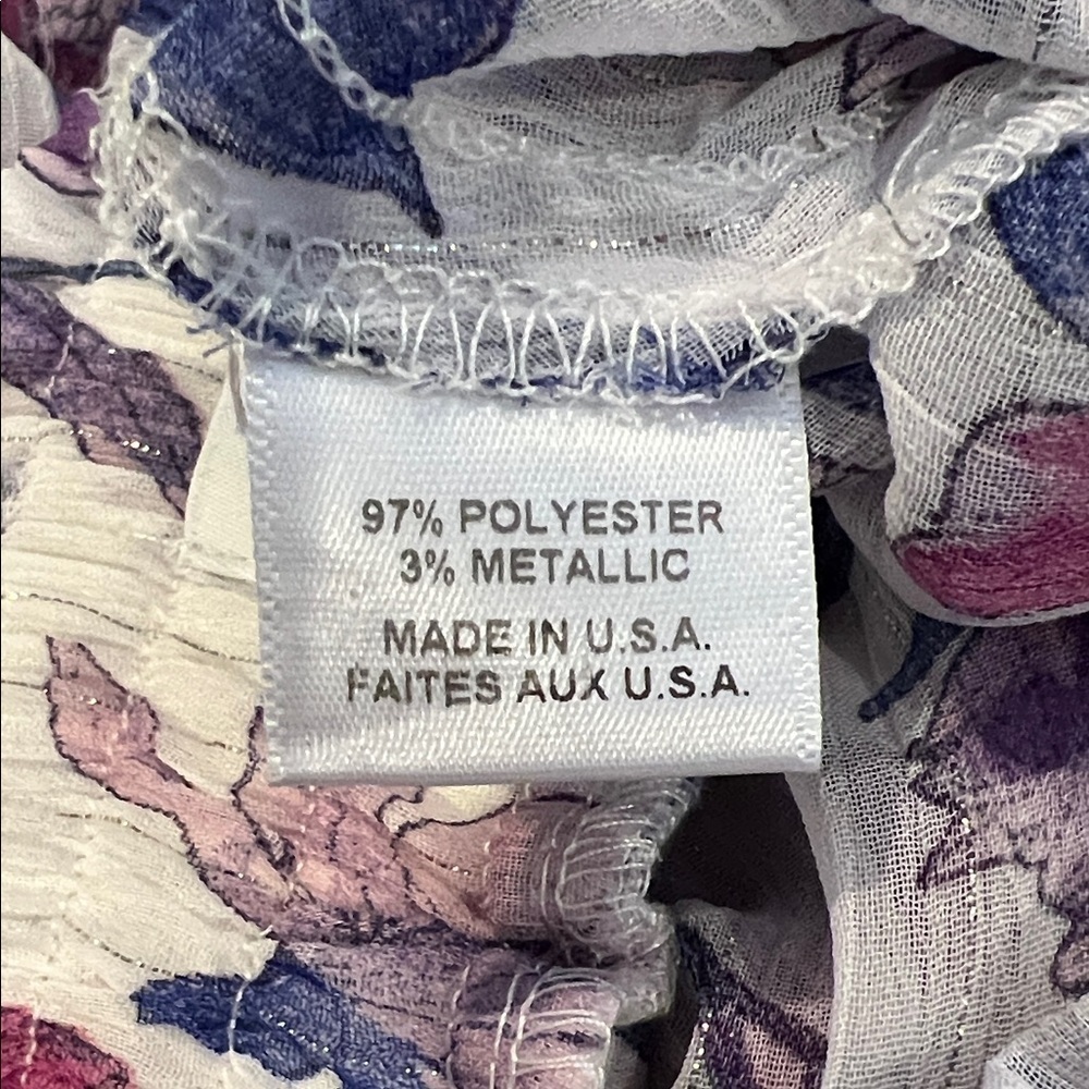 MISA Floral Ruffle Skirt - Multicolor SIZE XS - Picture 7 of 8